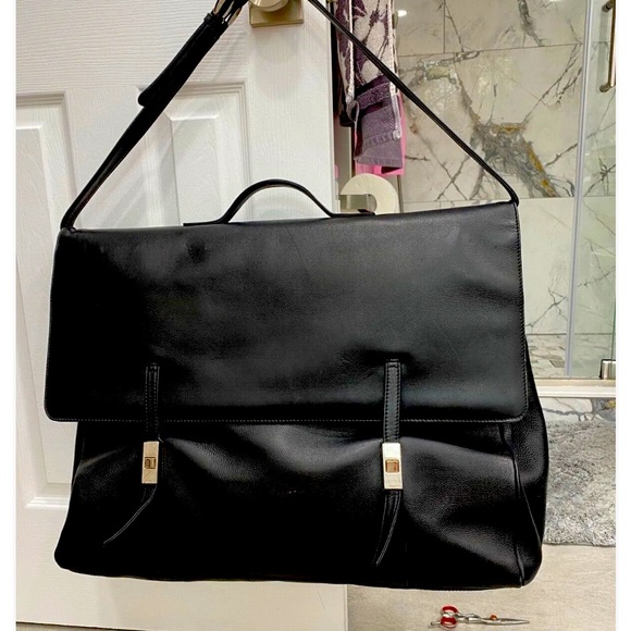 GUCCI 💯% authentic giant weekender or travel bag - pebbled leather - Picture 1 of 13
